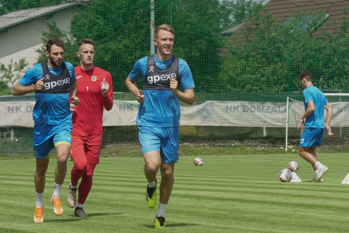 merdanović vodil prvi trening domžalčanov